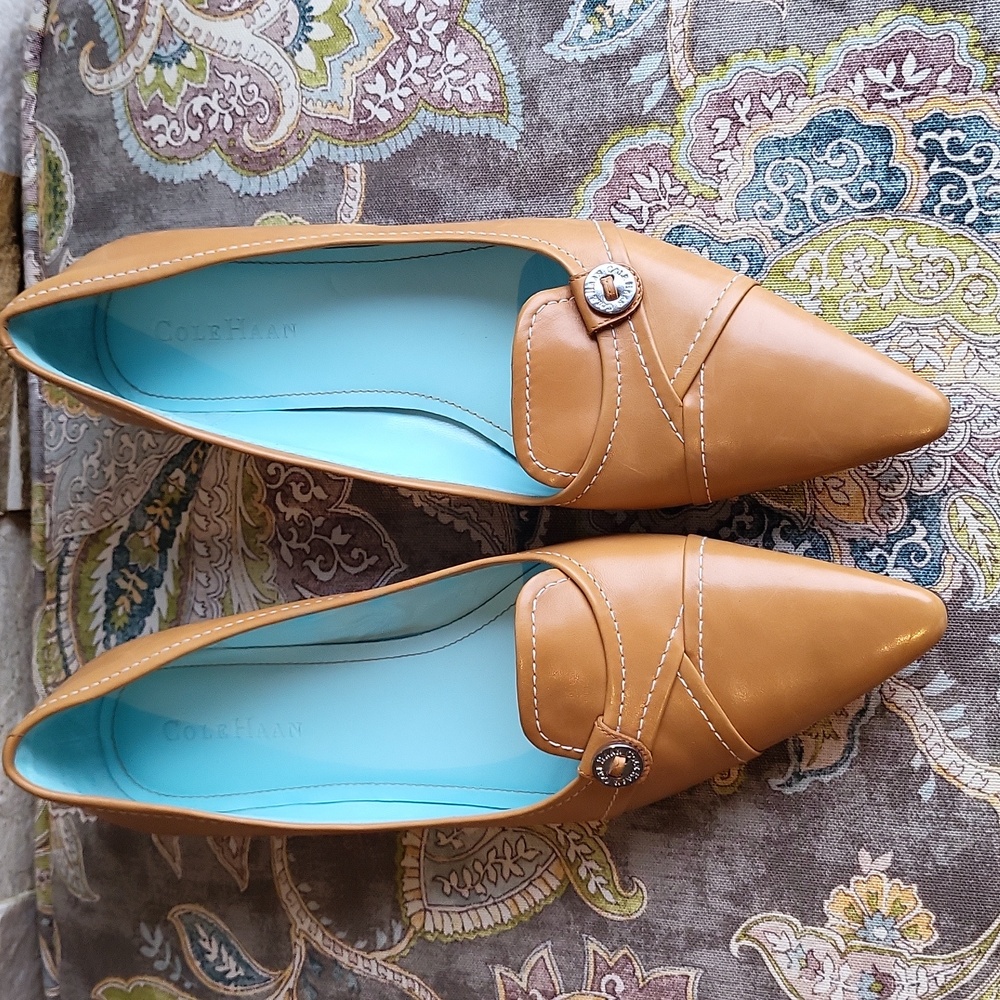 Cole Haan Luxe Fine Leather Flats